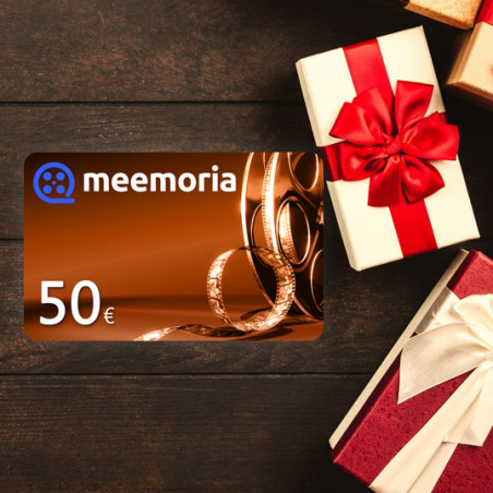 Carte Cadeau Meemoria 50€