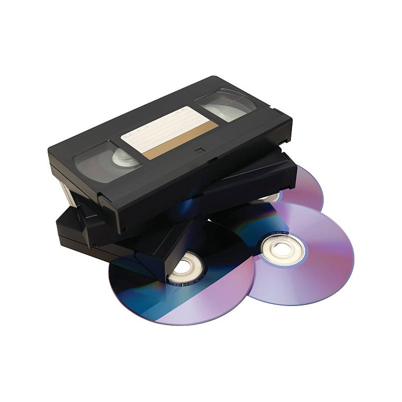 Nettoyant Pour Têtes De Magnétoscope VHS - Cassette De Nettoyage Réutilisable | Pour Têtes Vidéo, Galets, Cabestans