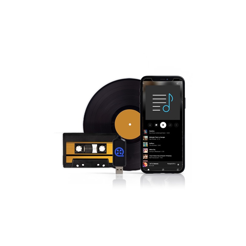 Numérisation de K7 audio et Disques Vinyles