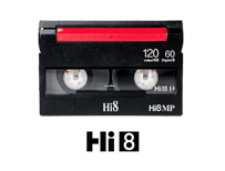 numeriser cassette hi8