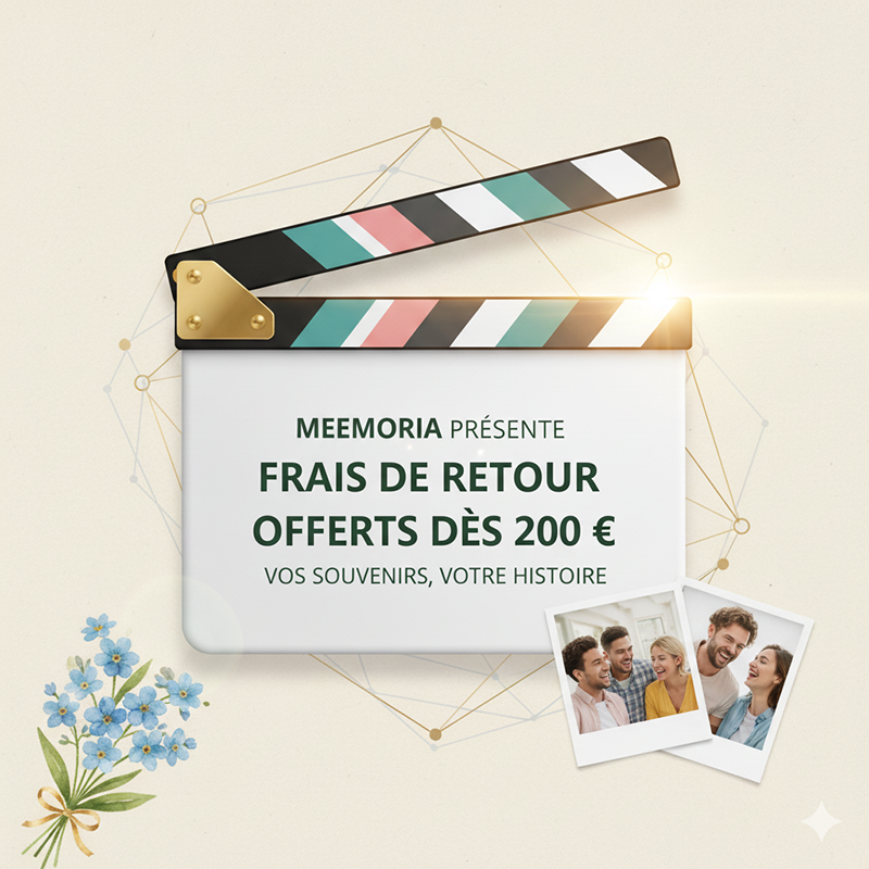Frais de retour offerts dès 200 euros