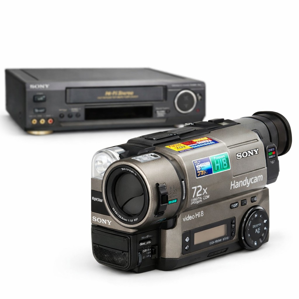 Lecteur VHS et caméscope ancien acceptés pour la reprise